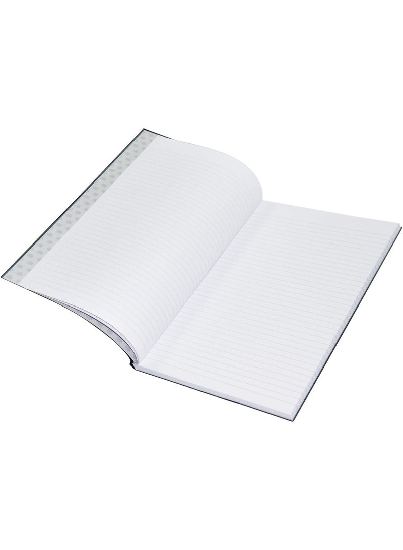 FIS PVC Cover NoteBook, 96 Sheets, 192 pages, Single Line, Black Colour 5-Piece - FSNBFS2QPVCBK - Image 2